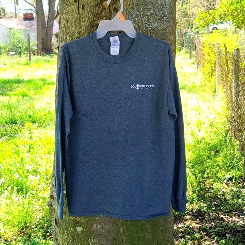 Southern Darlin' Collection Grey Long Sleeve T